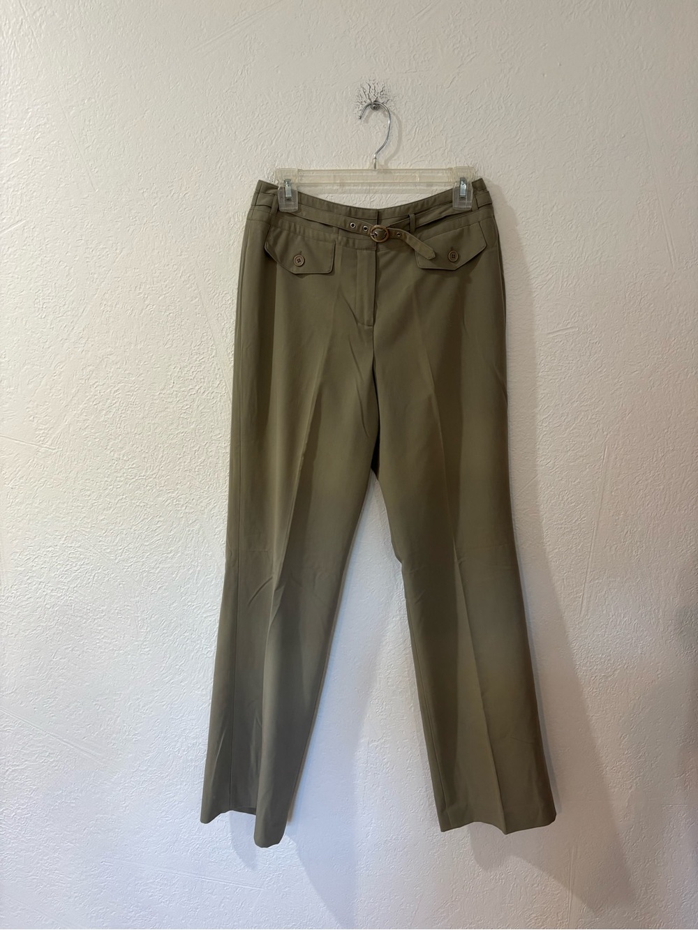 Larry Levine Stretch Straight Leg Dress Pants